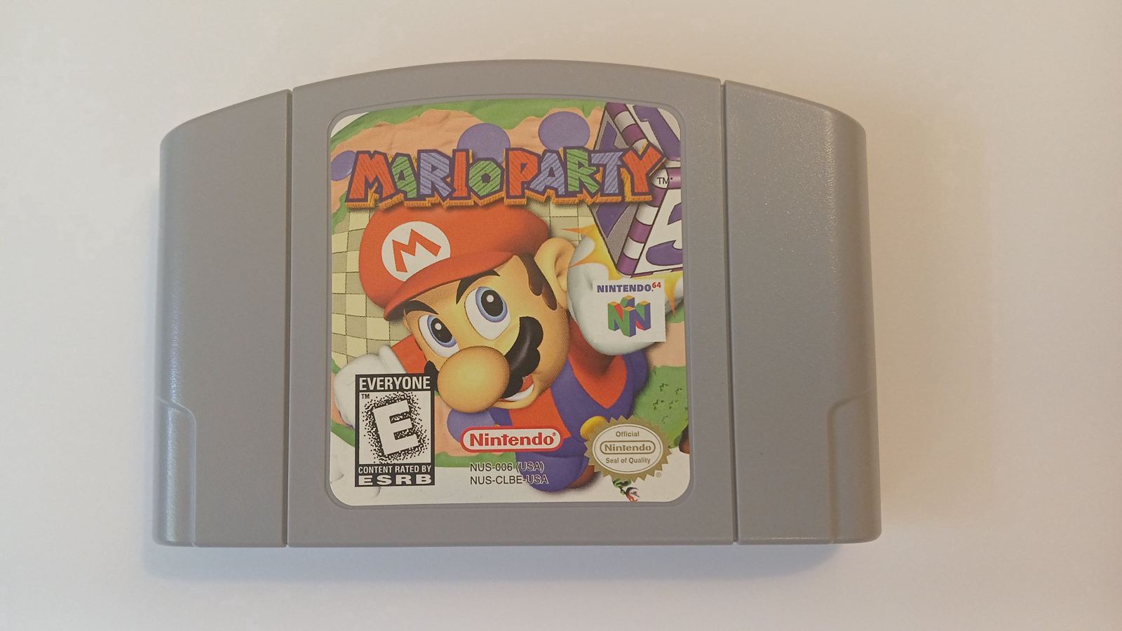 Front of Mario Party